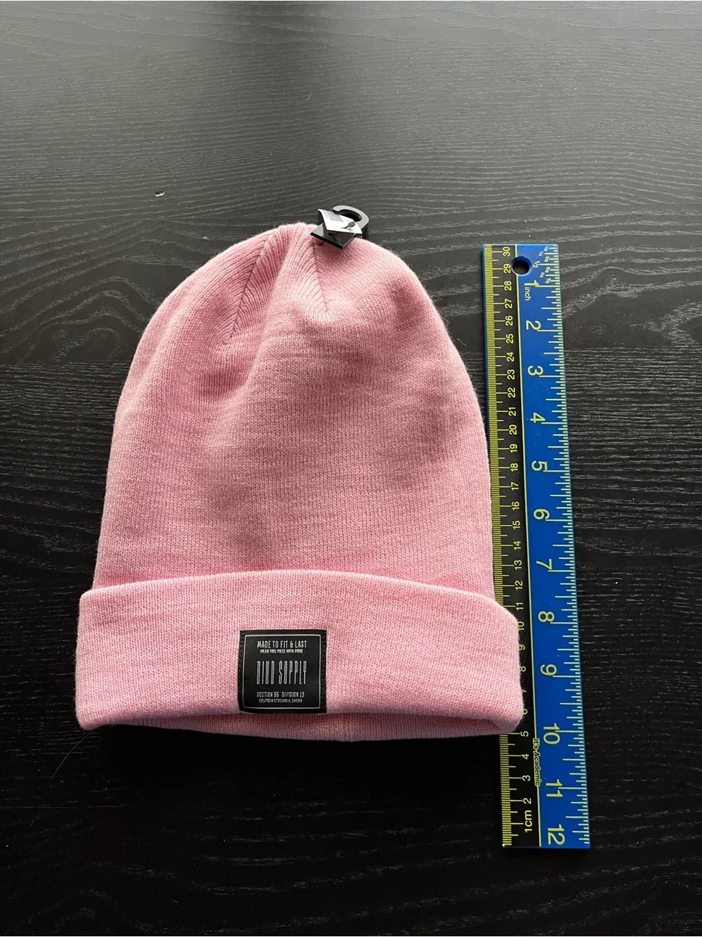 Bond Supply Pink Beanie Knit Cuffed Winter Hat Unisex One Size NWT
